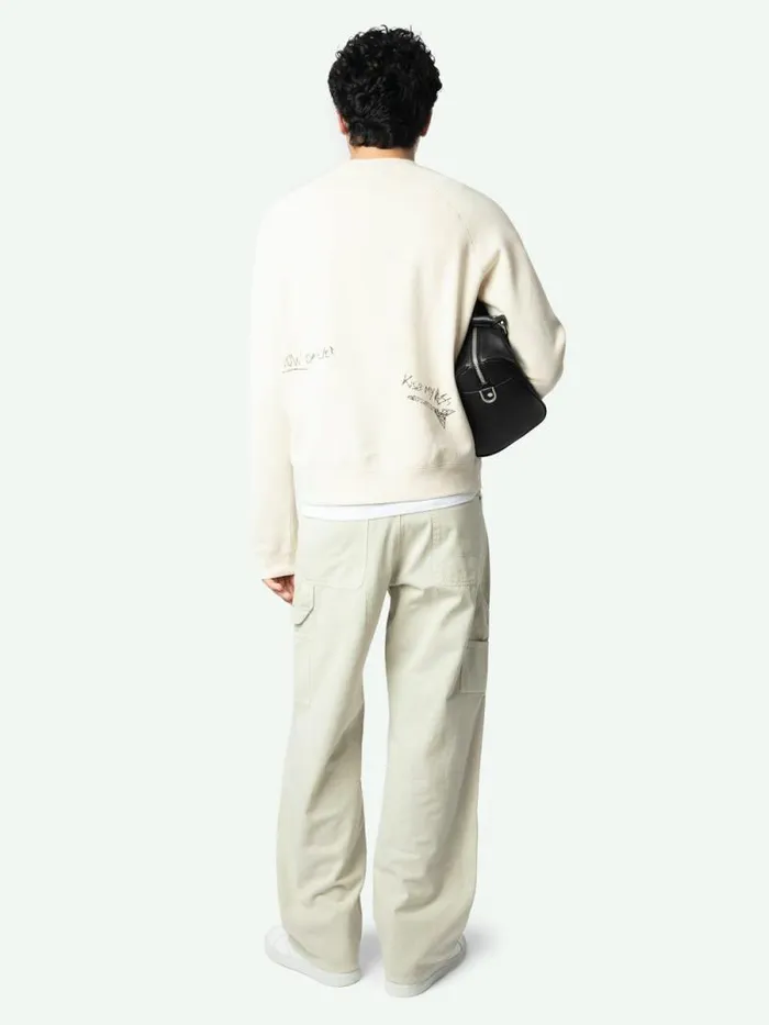 Men Zadig and Voltaire Sweatshirts and Hoodies Uppy Sweatshirt Steam Men Zadig and Voltaire Sweatshirts and Hoodies Uppy Sweatshirt Steam