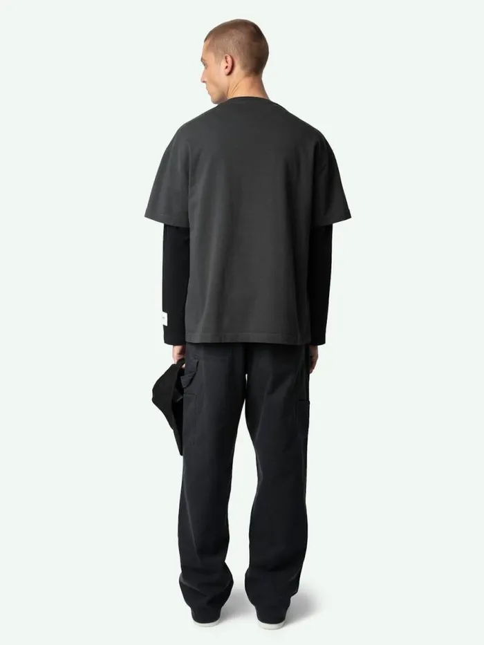 Men Zadig and Voltaire TShirts Teddy Tshirt Carbone