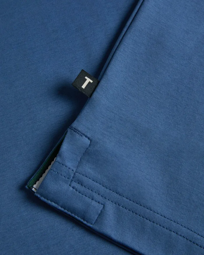 Men ZEITER 8211 Short Sleeve Slim Fit Polo Shirt Dark Blue Ted Baker Polo Shirts Men ZEITER 8211 Short Sleeve Slim Fit Polo Shirt Dark Blue Ted Baker Polo Shirts