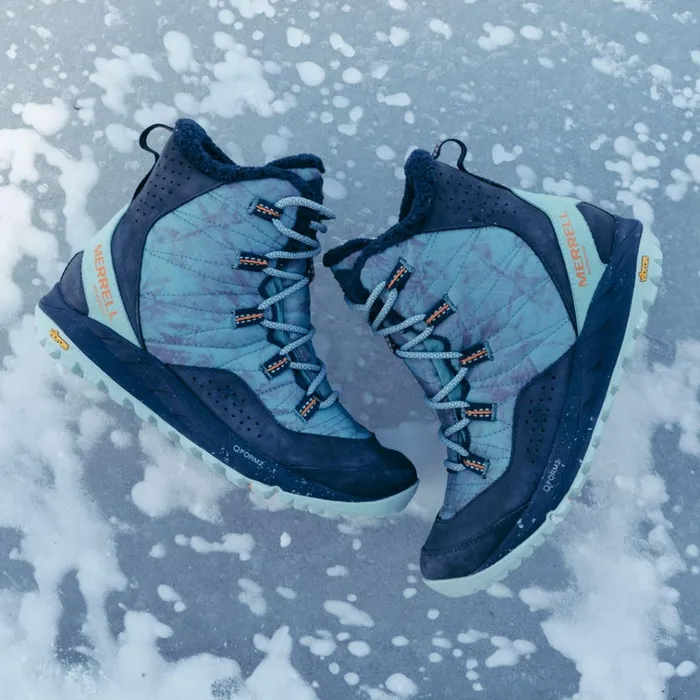 Merrell Antora Sneaker Boot Waterproof X See America Arctic Women Boots
