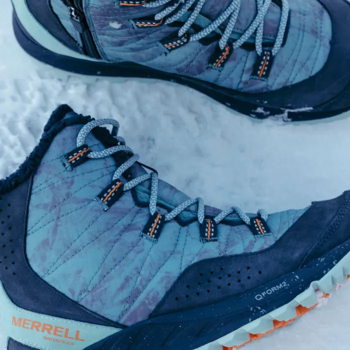 Merrell Antora Sneaker Boot Waterproof X See America Arctic Women Boots