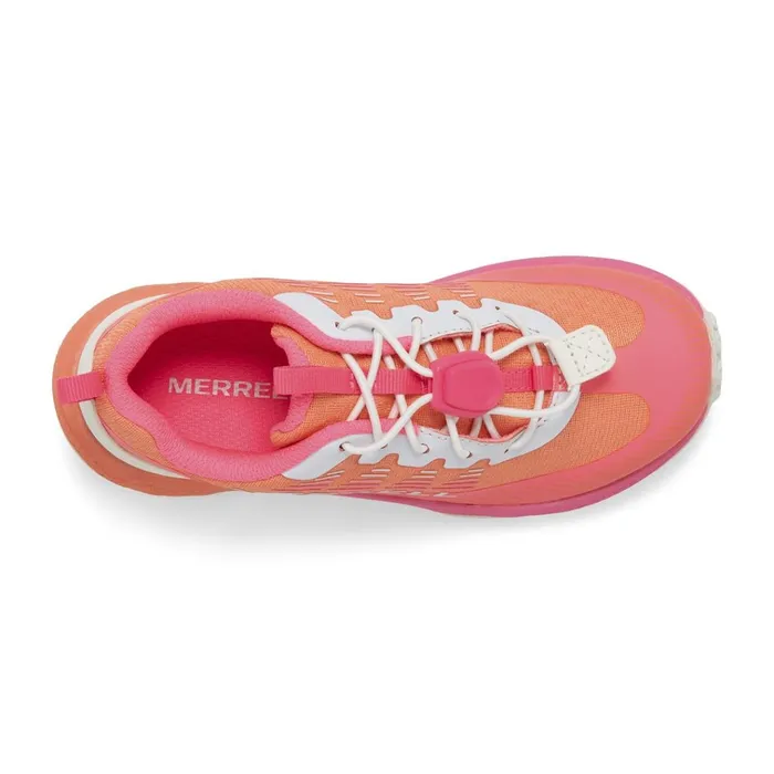 Merrell Big Agility Peak Pinkorangewhite Kids Sneakers