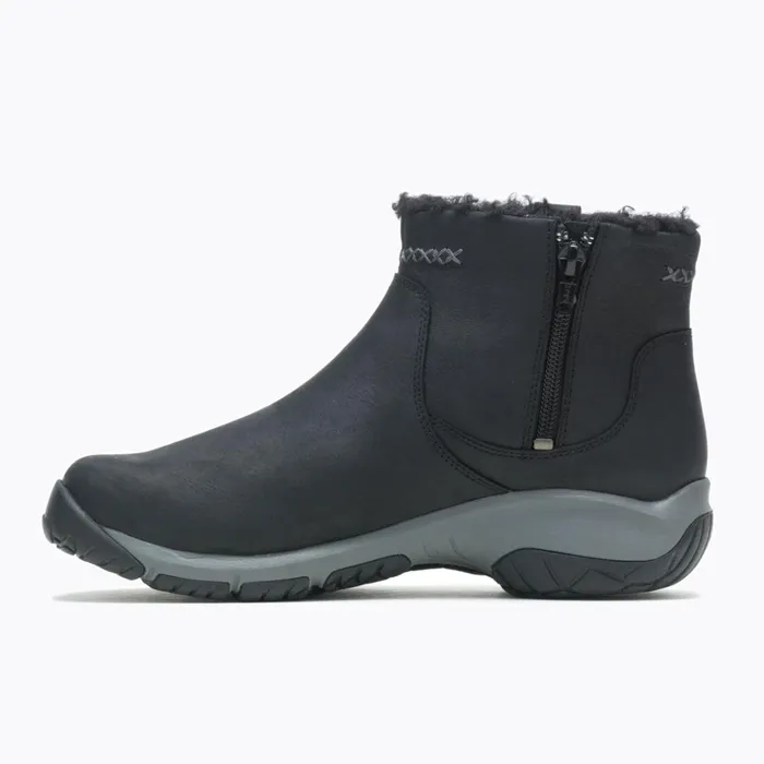 Merrell Encore 4 Bluff Zip Polar Waterproof Black Women Boots