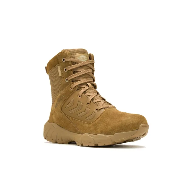 Merrell Fullbench Tactical 8039039 Zip Waterproof Coyote Men Boots
