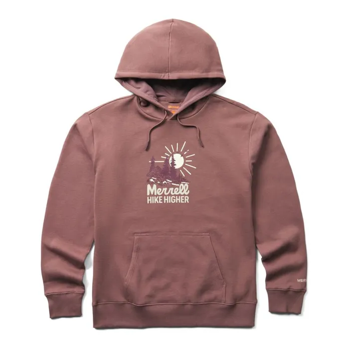 Merrell Hike Higher Fleece Hoody Peppercorn Women Tops