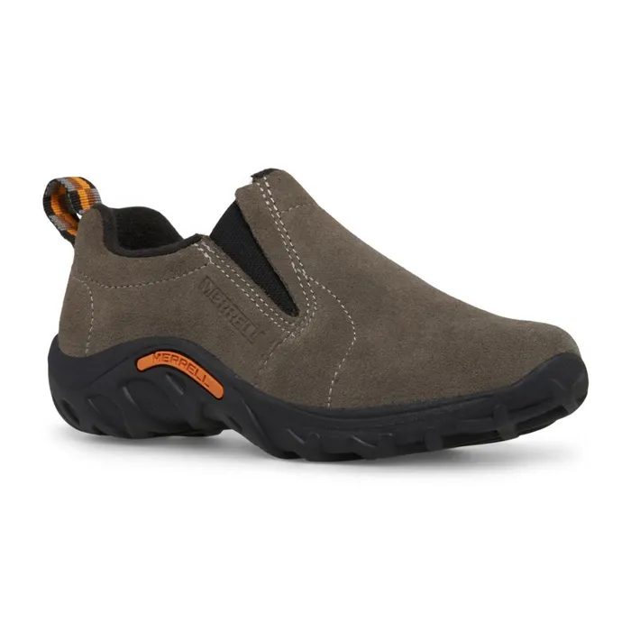 Merrell Little Jungle Moc Gunsmoke Suede Kids Wide Widths