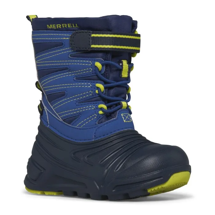Merrell Little Snow Quest Lite 30 Jr Waterproof Bluegreen Kids Winter Boots