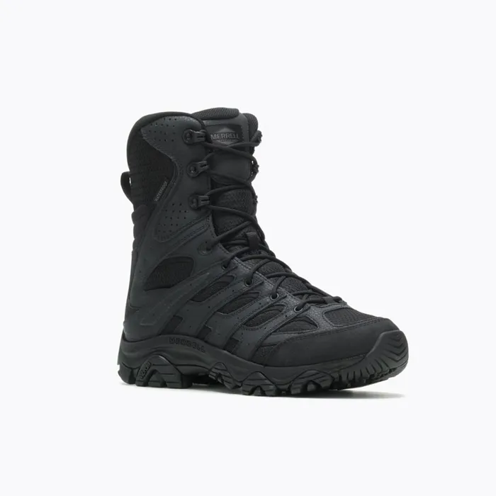 Merrell Moab 3 8034 Tactical Zip Waterproof Boot Black Men Boots