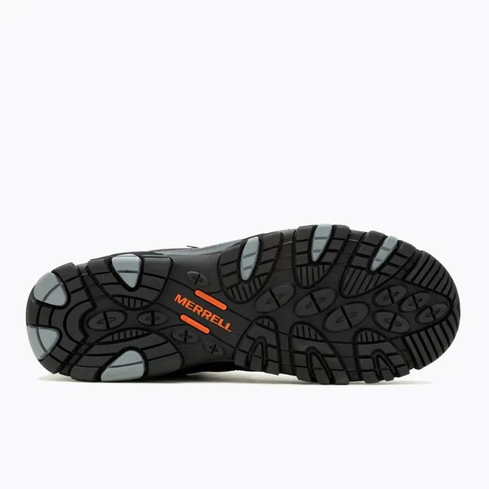 Merrell Moab Vertex 2 Mid Waterproof Carbon Fiber Work Boot Wide Width Blackgranite Men Boots