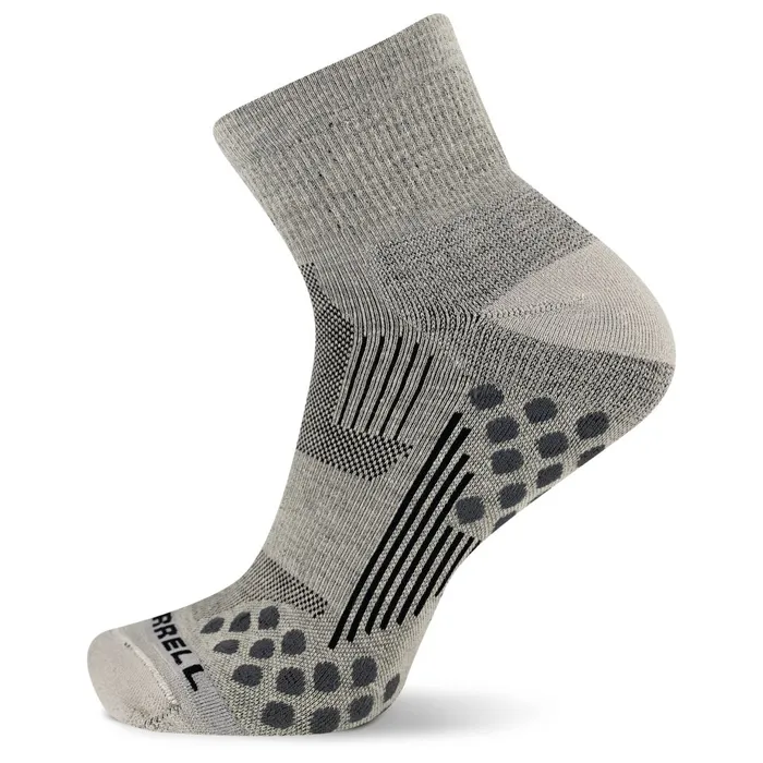 Merrell Retrail 100 Recycled Quarter Sock Gray MenWomen Socks