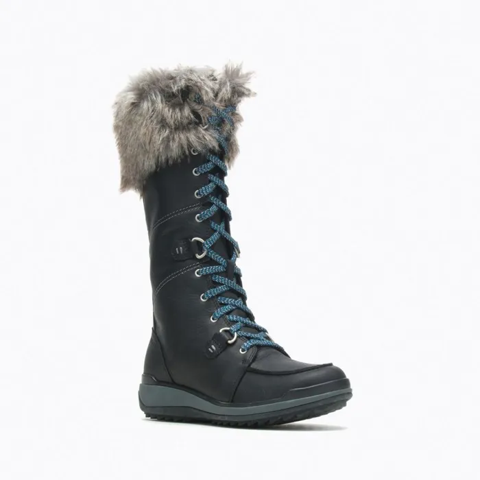 Merrell Snowcreek Tall Polar Waterproof Black Women Boots