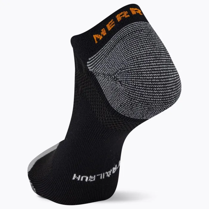 Merrell Trail Runner Lightweight No Show Sock Black MenWomen Socks