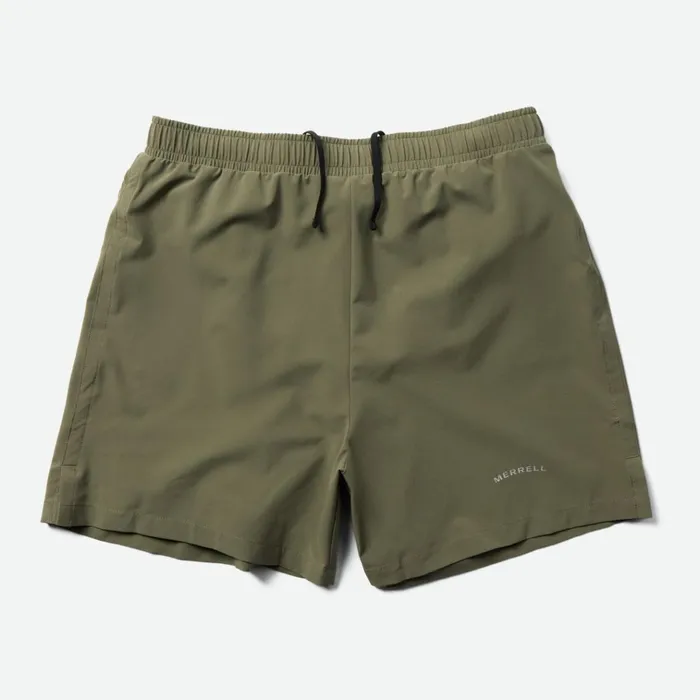 Merrell Trail Running Short Dusty Olive Men Bottoms