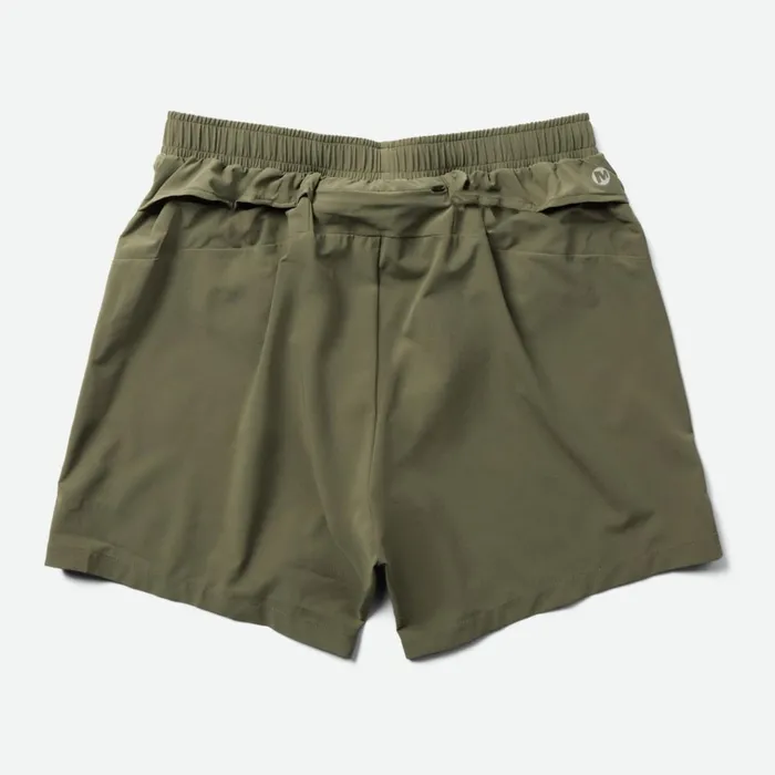 Merrell Trail Running Short Dusty Olive Men Bottoms