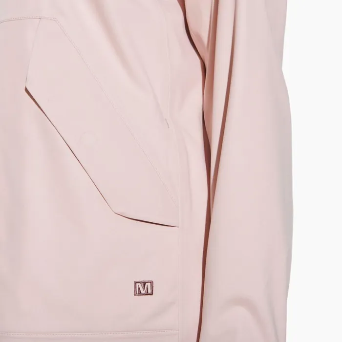 Merrell Whisper Rain Shell Rose Smoke Women Outerwear