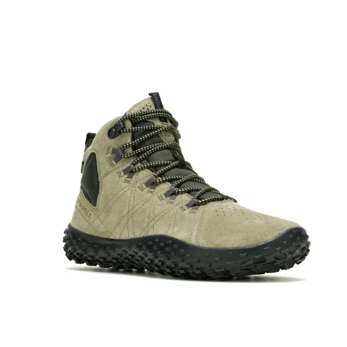 Merrell Wrapt Mid Waterproof Oliveblack Men Sneakers