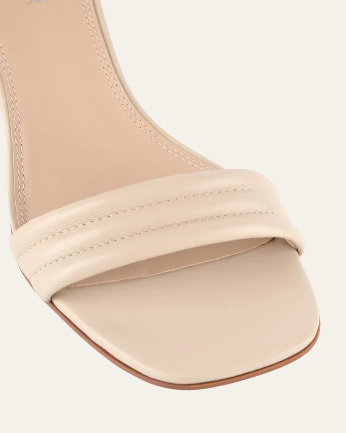 MID SANDALS jomercer Women Lyric mid heel sandals sand leather MID SANDALS jomercer Women Lyric mid heel sandals sand leather
