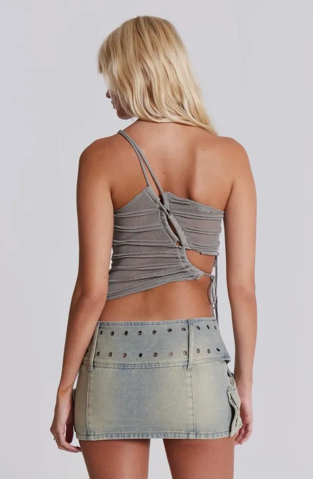 Mini Skirts Women Jaded London Denim Assassin Micro Mini Skirt