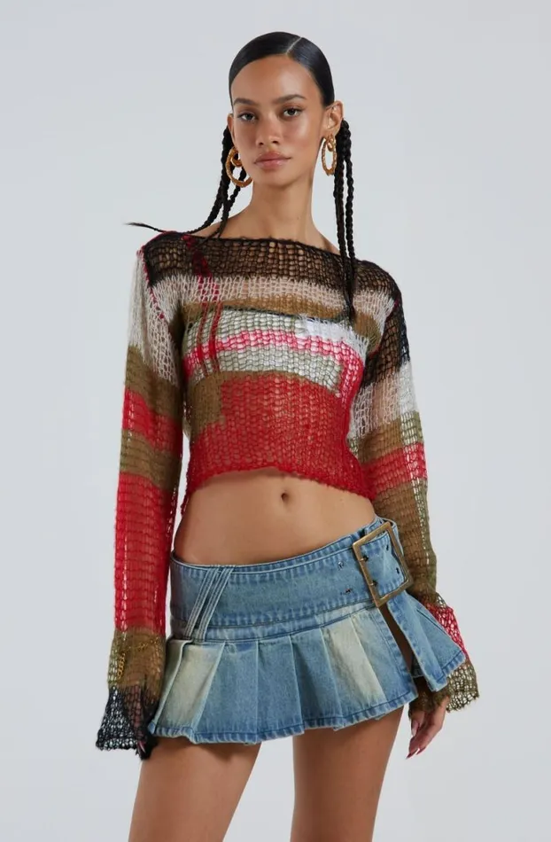 Mini Skirts Women Jaded London Ludlow Denim Mini Skirt