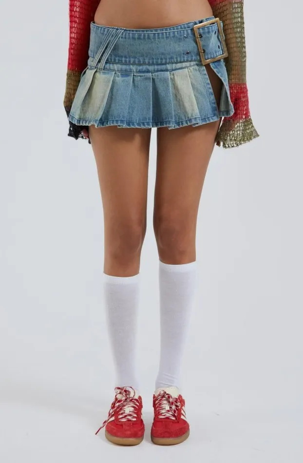Mini Skirts Women Jaded London Ludlow Denim Mini Skirt