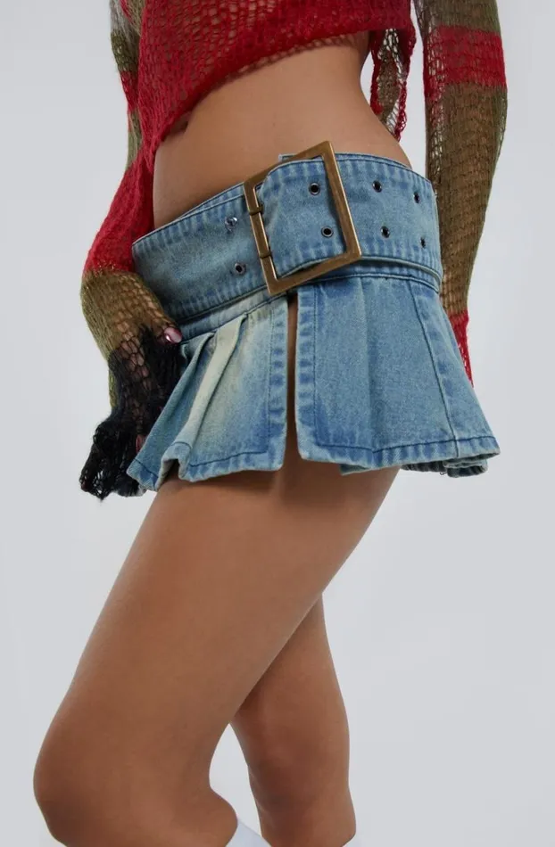 Mini Skirts Women Jaded London Ludlow Denim Mini Skirt