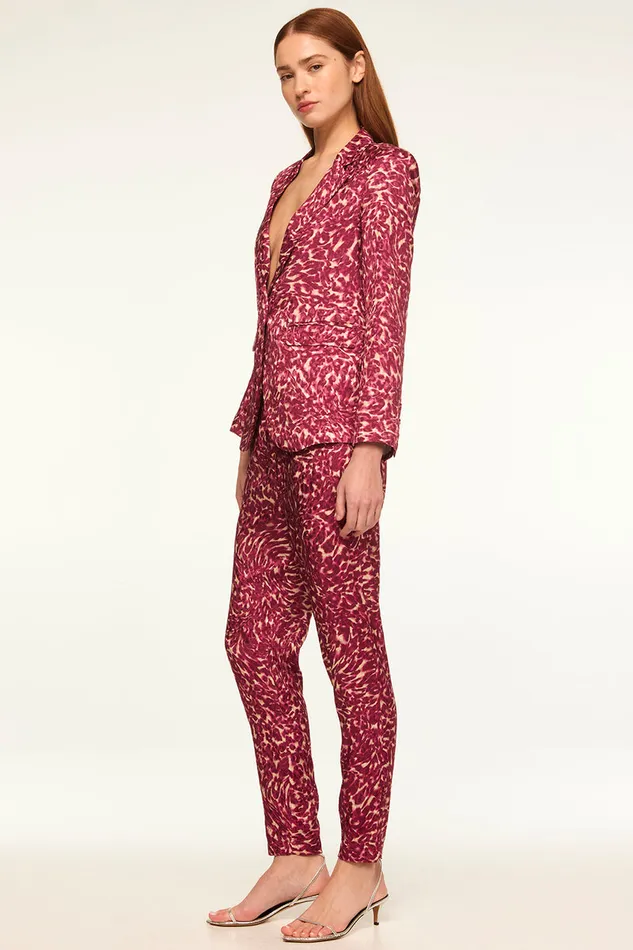Misa Los Angeles Georgina Pant Fauna Abstract Women Matching Sets