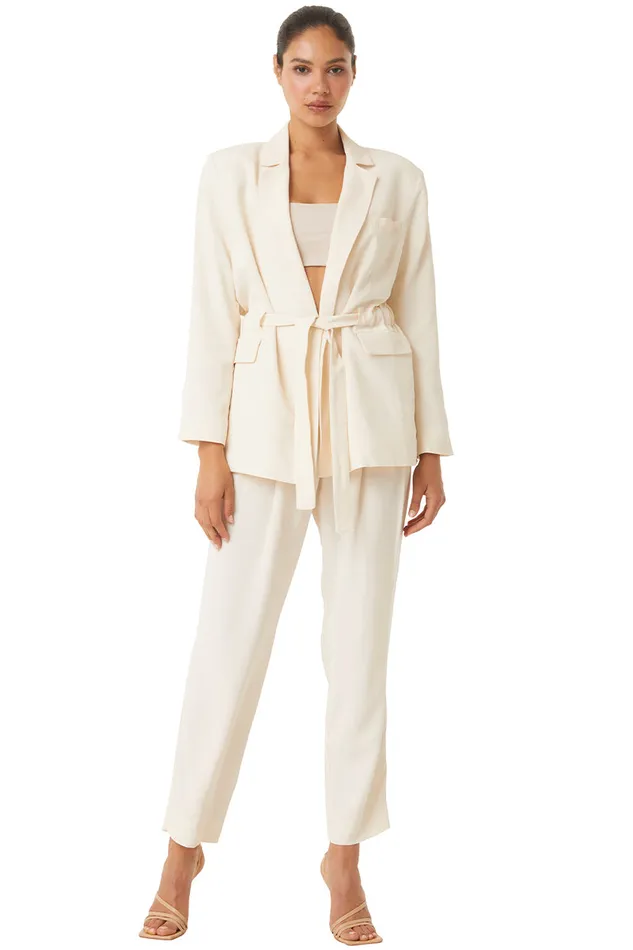 Misa Los Angeles Kelsey Jacket Ivory Women Jackets