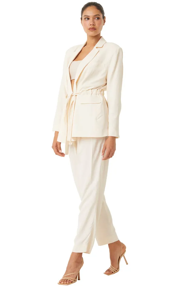 Misa Los Angeles Kelsey Jacket Ivory Women Jackets