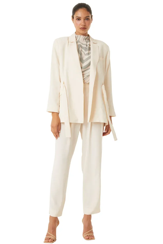 Misa Los Angeles Kelsey Jacket Ivory Women Jackets