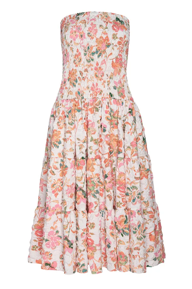 Misa Los Angeles Lola Convertible Persimmon Crinkle Women Matching Sets