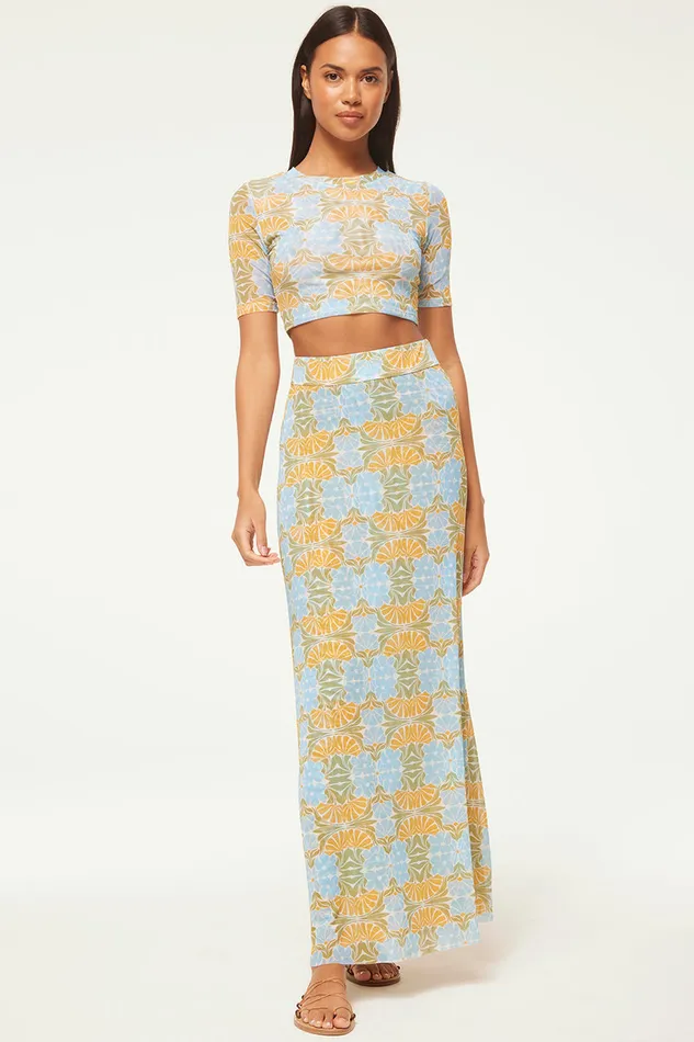 Misa Los Angeles Love Top Citrus Slice Women Matching Sets
