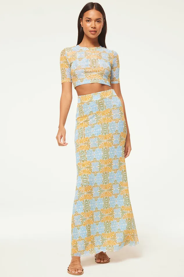 Misa Los Angeles Love Top Citrus Slice Women Matching Sets