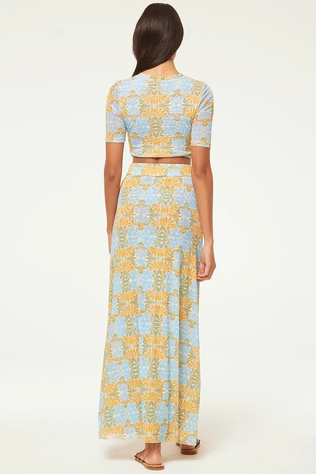 Misa Los Angeles Love Top Citrus Slice Women Matching Sets