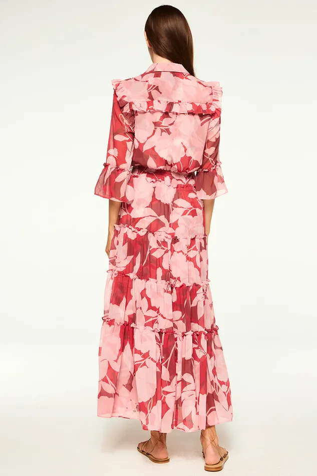 Misa Los Angeles Pamelina Dress Flora Rosada Women Dresses
