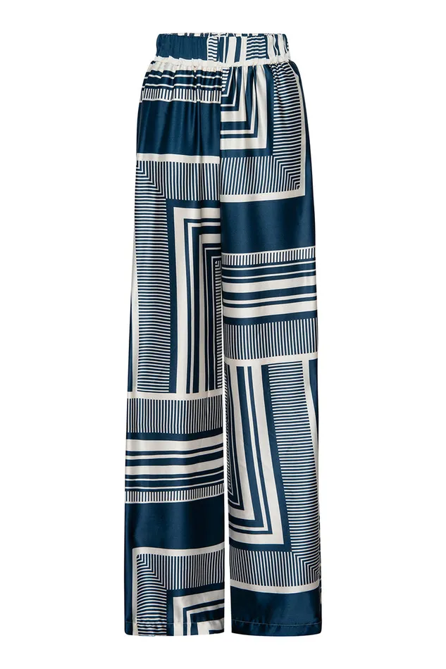 Misa Los Angeles Reshma Pant Linear Geo Women Pants