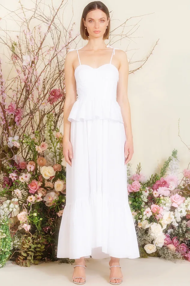 Misa Los Angeles Rosie Dress White Women Dresses