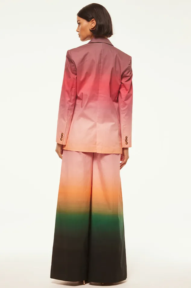 Misa Los Angeles Viva Blazer Cali Ombre Cotton Women Tops