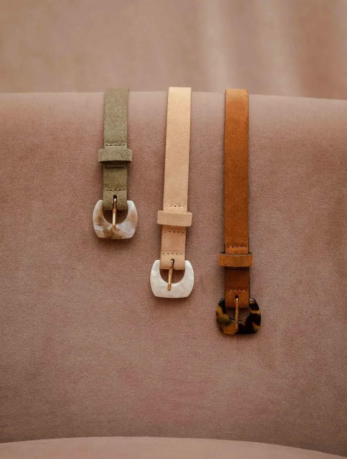Mogliano Sand Women Bobbies Belts