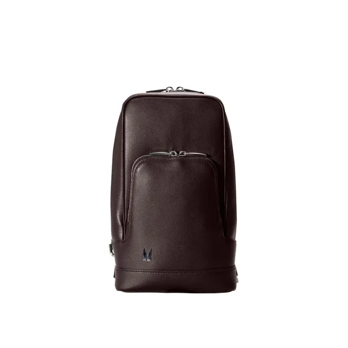 Moreschi Backpacks and Suitcases Brown Leather Bodypack 8211 Men