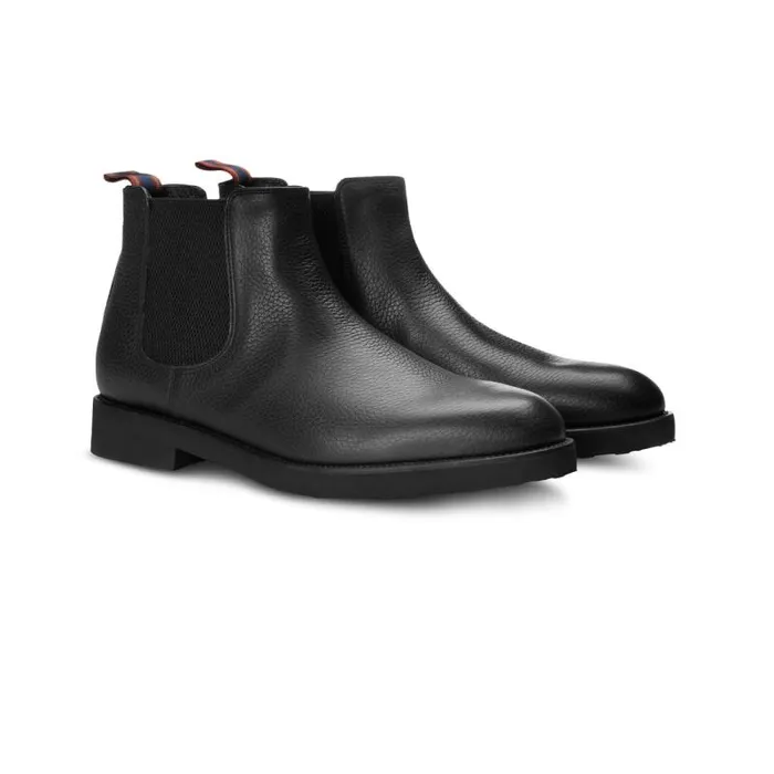 Moreschi Boots Black Leather Boot 8211 Men
