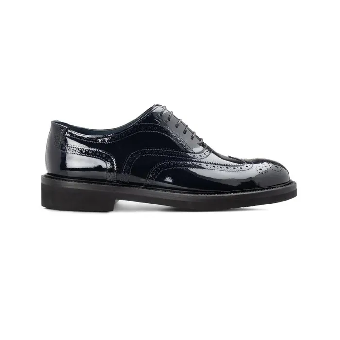 Moreschi Lace Ups Blue Leather Oxford 8211 Men