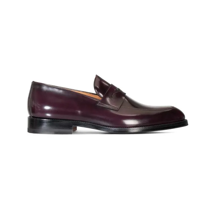 Moreschi Loafers Burgundy Leather Loafer 8211 Men