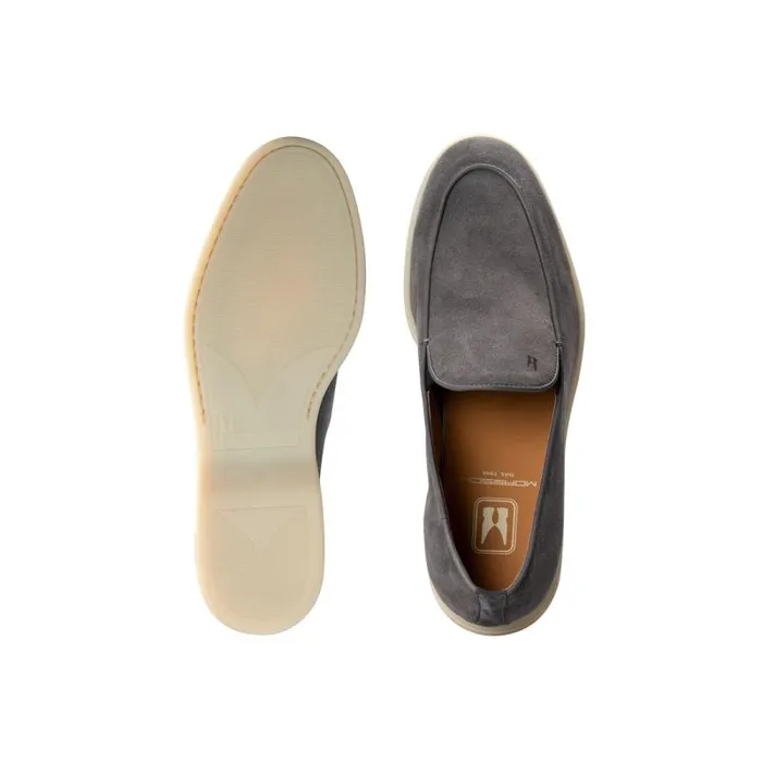 Moreschi Slipon Grey Suede Slip On 8211 Men