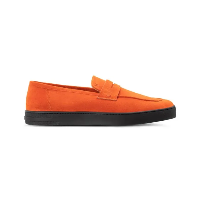 Moreschi Slipon Orange Suede Slip On 8211 Men