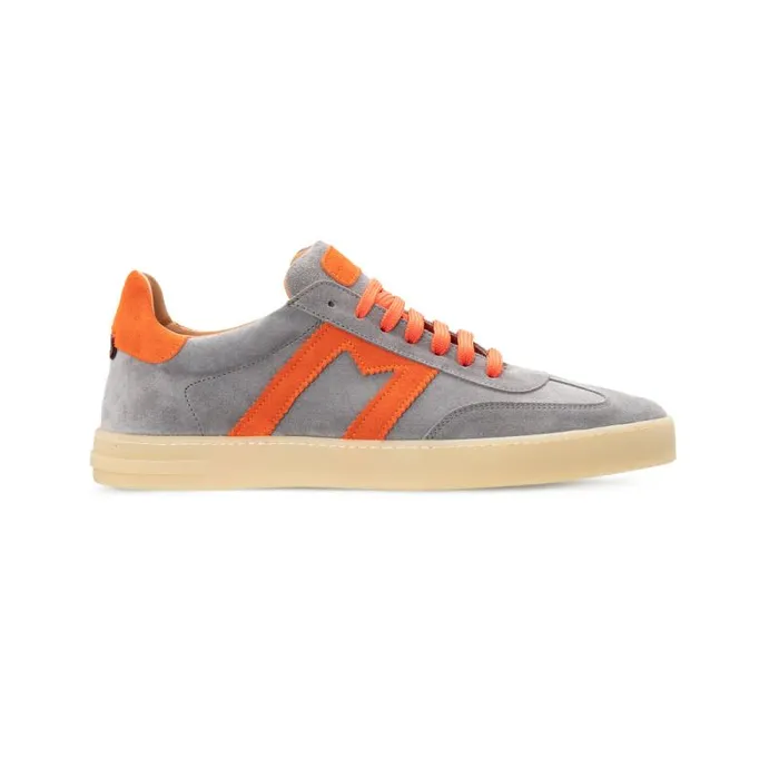 Moreschi Sneakers Grey Suede Sneaker 8211 Men