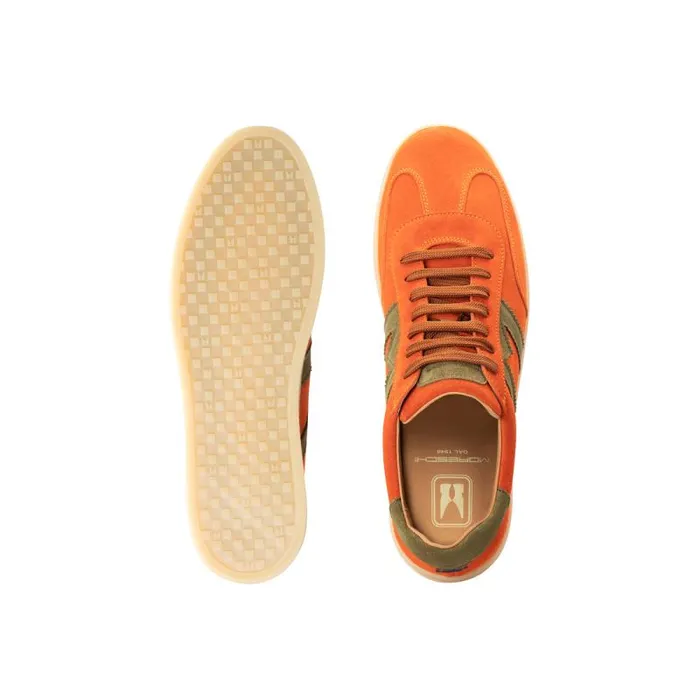 Moreschi Sneakers Orange Suede Sneaker 8211 Men