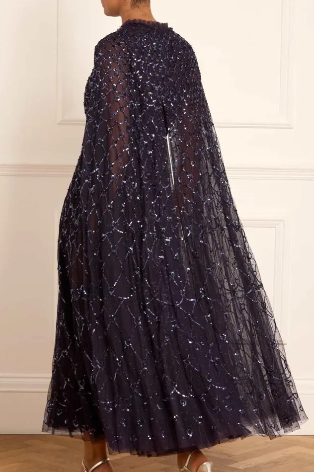 Needle and Thread Dresses Heart Lattice Ankle Gown Blue 8211 Women