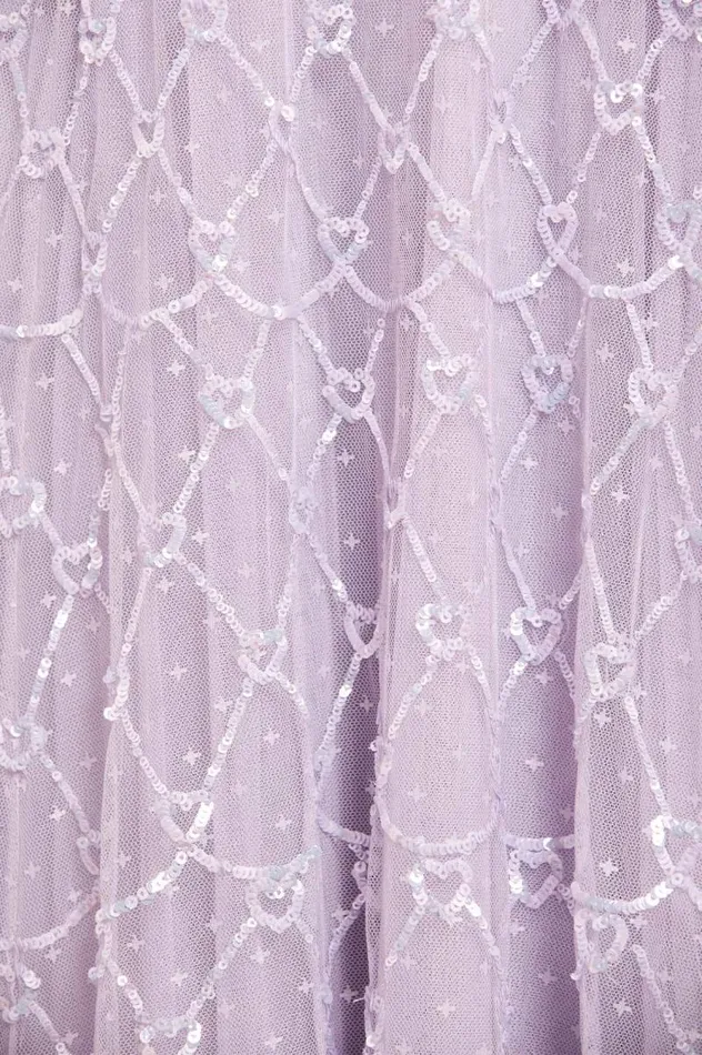 Needle and Thread Dresses Heart Lattice Ankle Gown Purple 8211 Women