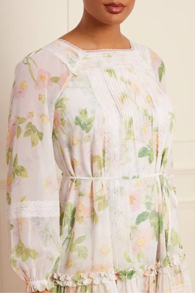 Needle and Thread Dresses Immortal Rose Viola Georgette Micro Mini Dress Multi 8211 Women
