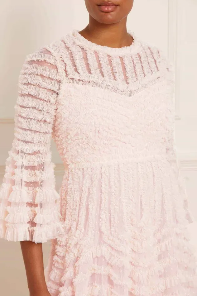 Needle and Thread Dresses La Vie En Rose Round Neck Gown Pink 8211 Women